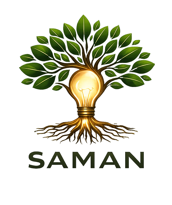 Logo principal de SAMAN Colombia